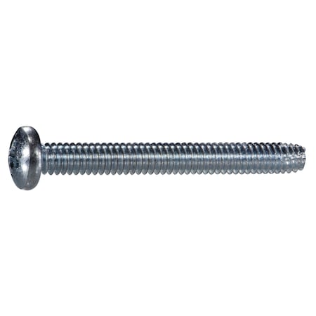 Sheet Metal Screw, 1/4 X 2-1/4 In, Zinc Plated Steel Pan Head Phillips Drive, 8 PK